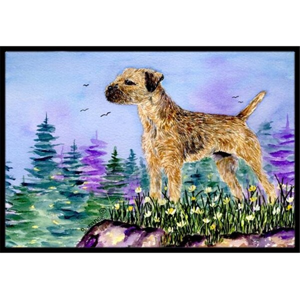 Carolines Treasures Carolines Treasures SS8664JMAT 24 x 36 in. Border Terrier Indoor Or Outdoor Mat SS8664JMAT - main